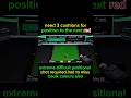 “No red available… but watch THIS” 👀 “3 cushions… zero margin for error” 1 Perfect Landing.#snooker