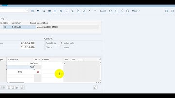 SCM600-Exercise 6.3 Create Condition Master Record for Discount (SAP SD Tutorial)