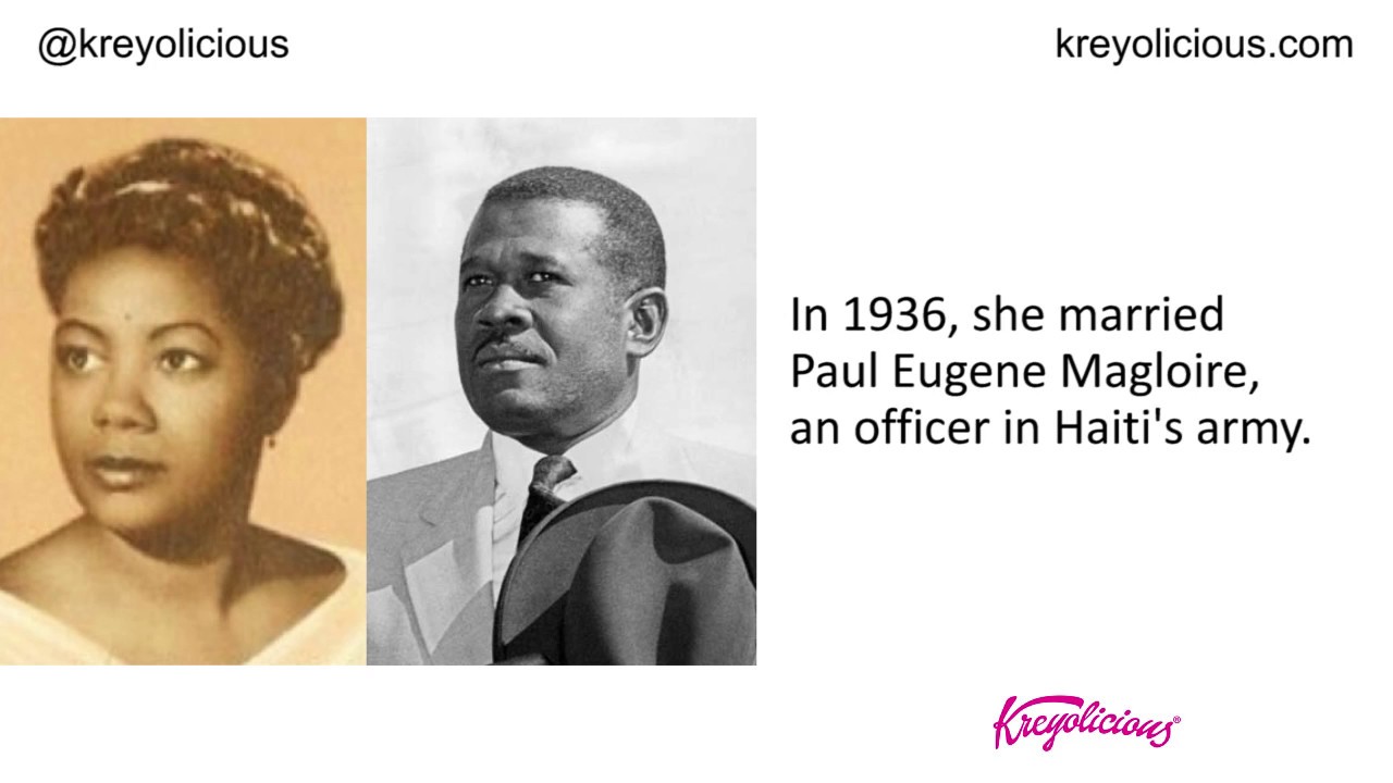 Yolette Leconte Magloire 100 Haitian Women of History Video Episode