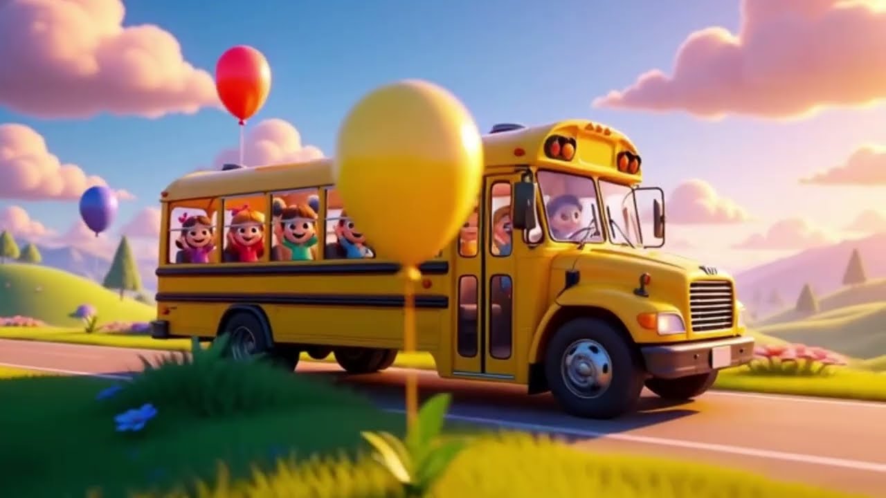 New Year Train 🚂🎇 | Kids Cartoon Animation & Happy Countdown Song