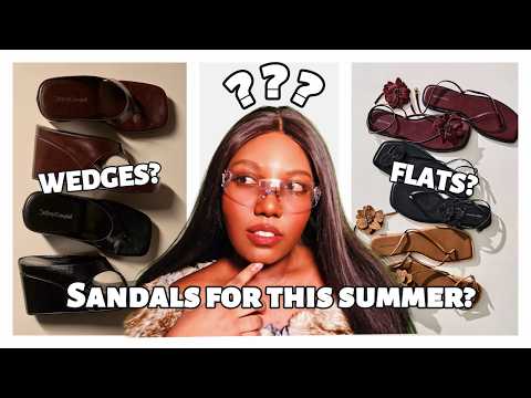 Video [CC] The Ultimate Summer Sandal Guide ? (Comfy, Alt, Flats & Heels) | La Selection by Salomé