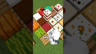 Improving CAKES in Minecraft #shorts