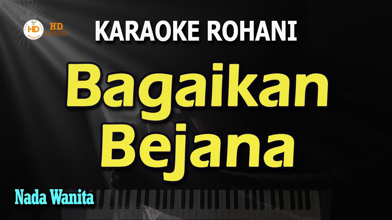 Karaoke KU MAU SEPERTIMU YESUS || NADA WANITA