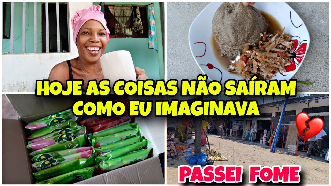 PASSEI FOME TODO DIA NÃO IMAGINAVA ISSO//VIDA REAL SEM FILTRO MOÇAMBIQUE ÀFRICA 