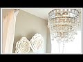 DIY Glam Crystal Chandelier | DIY Room Decor Ideas