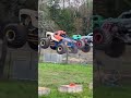 Shark Monster truck jump.Cool monster truck tricks in Navan #navan #monstertruck #tricks