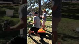 Beacons corn hole promo