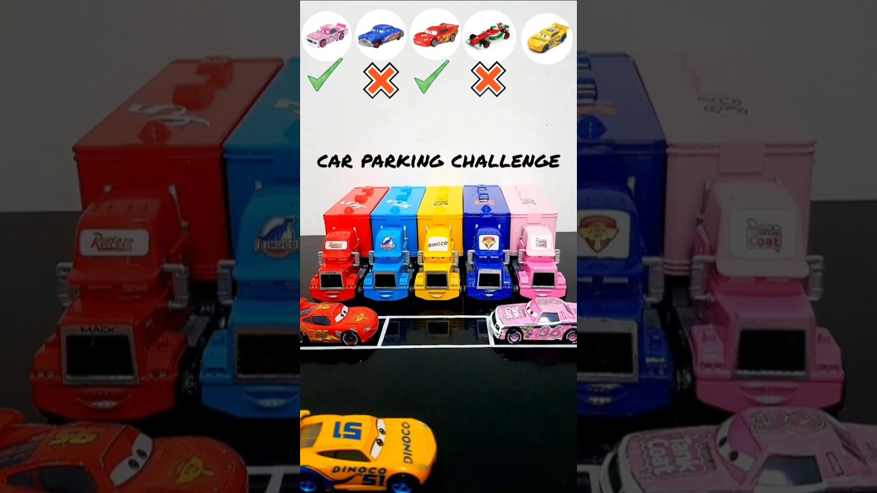 pixar cars Car park challenge truck pixar cars1 