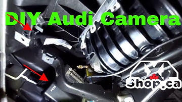 DIY Installation backup Camera For Audi A4 A5 Q5 non MMI