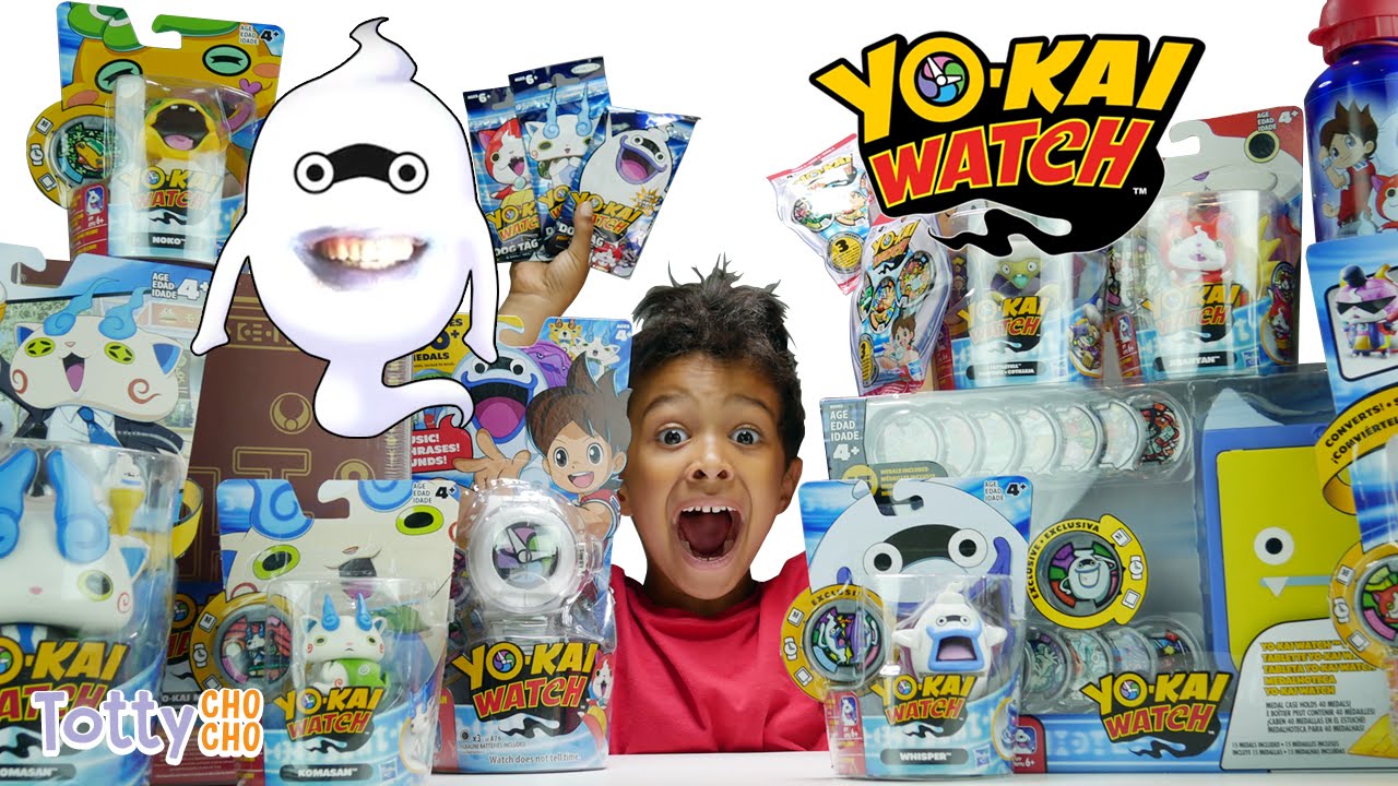 Most YO-KAI Watch on YouTube + Real Life Whisper!  ✳ TottyChoCho