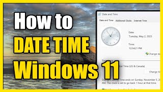 How to Change Time & Date & Region on Windows 11 PC (Format Tutorial)