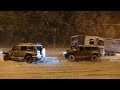 ДЖИПЕРЫ ТАЩАТ ФУРУ Киев аномальный снегопад 18,12,2017