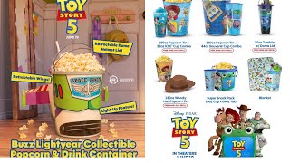 New Toy Story 5 popcorn merchandise revealed by Regal & Cinemark