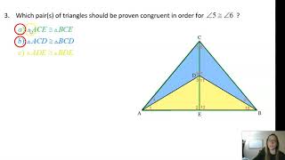 CPCTC - Using Congruent Triangles