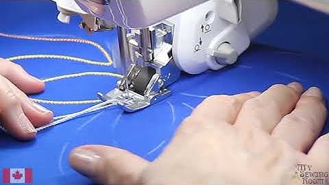 Foot Feature: Brother Couching Foot