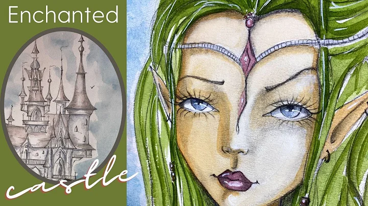DON'T BE SCARED to try WATERCOLORS in your MIXED MEDIA ART! [Art Collab with Jenny Manno!]