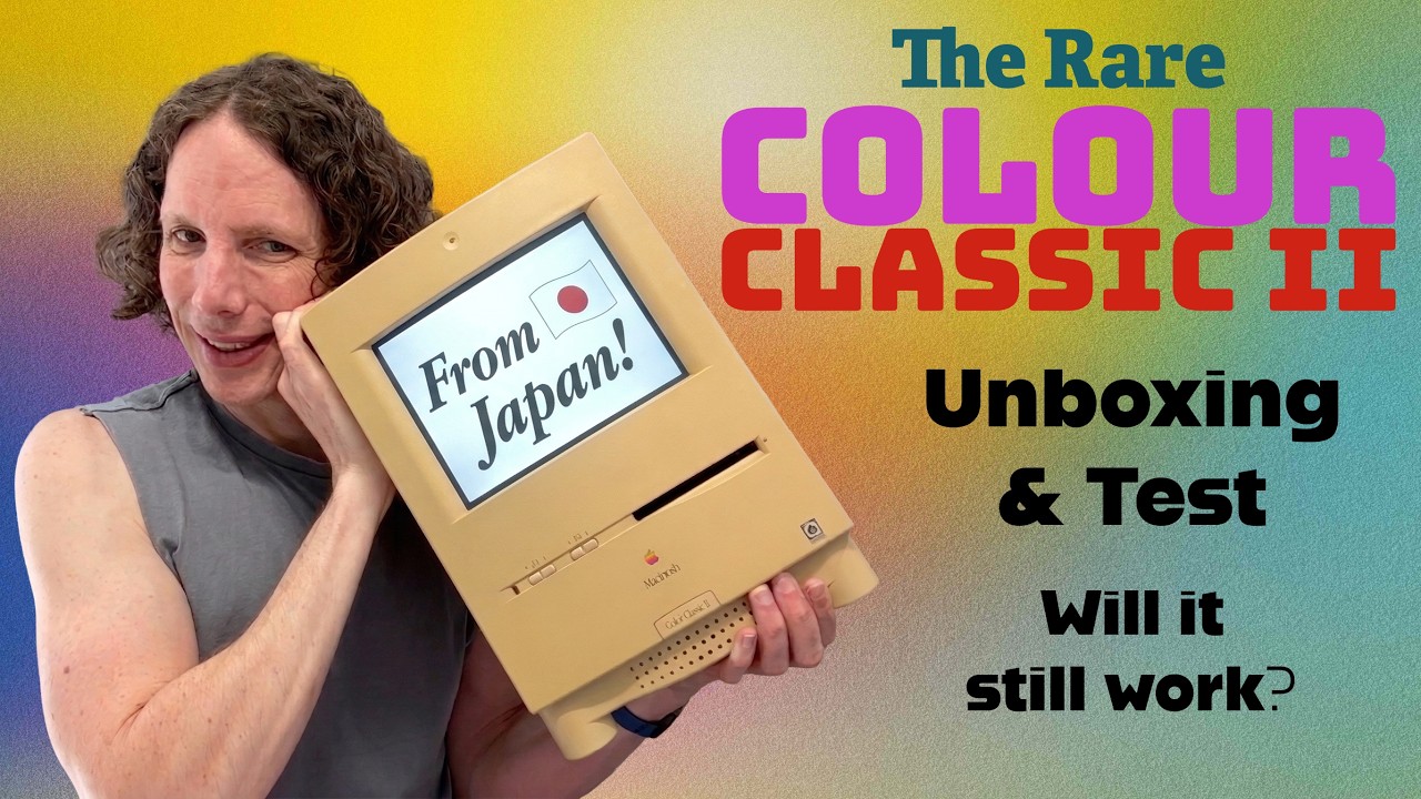 Macintosh ColorClassic II(Norton FDほか付属) Apple Macintosh Color Classic II 68040化と68MBメモリドーピング