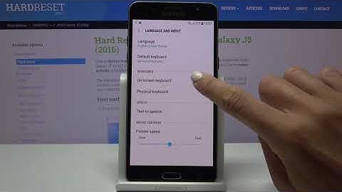 How to Activate Auto Spell Check in SAMSUNG Galaxy J5 (2016)– Autocorrection