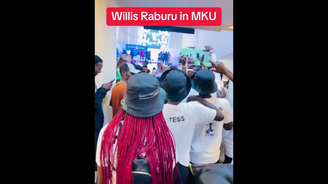 Willis Raburu  in Mount Kenya University (MKU)
