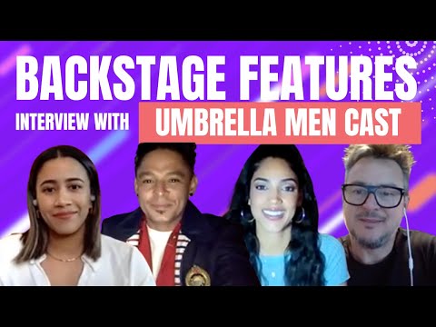 'The Umbrella Men 2' interview TIFF 2023 | Backstage Features with Gracie Lowes
