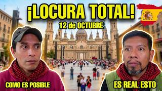 😱Nunca HABIAMOS VIVIDO UNA FIESTA ASI😲 Mexicanos reaccionan a España