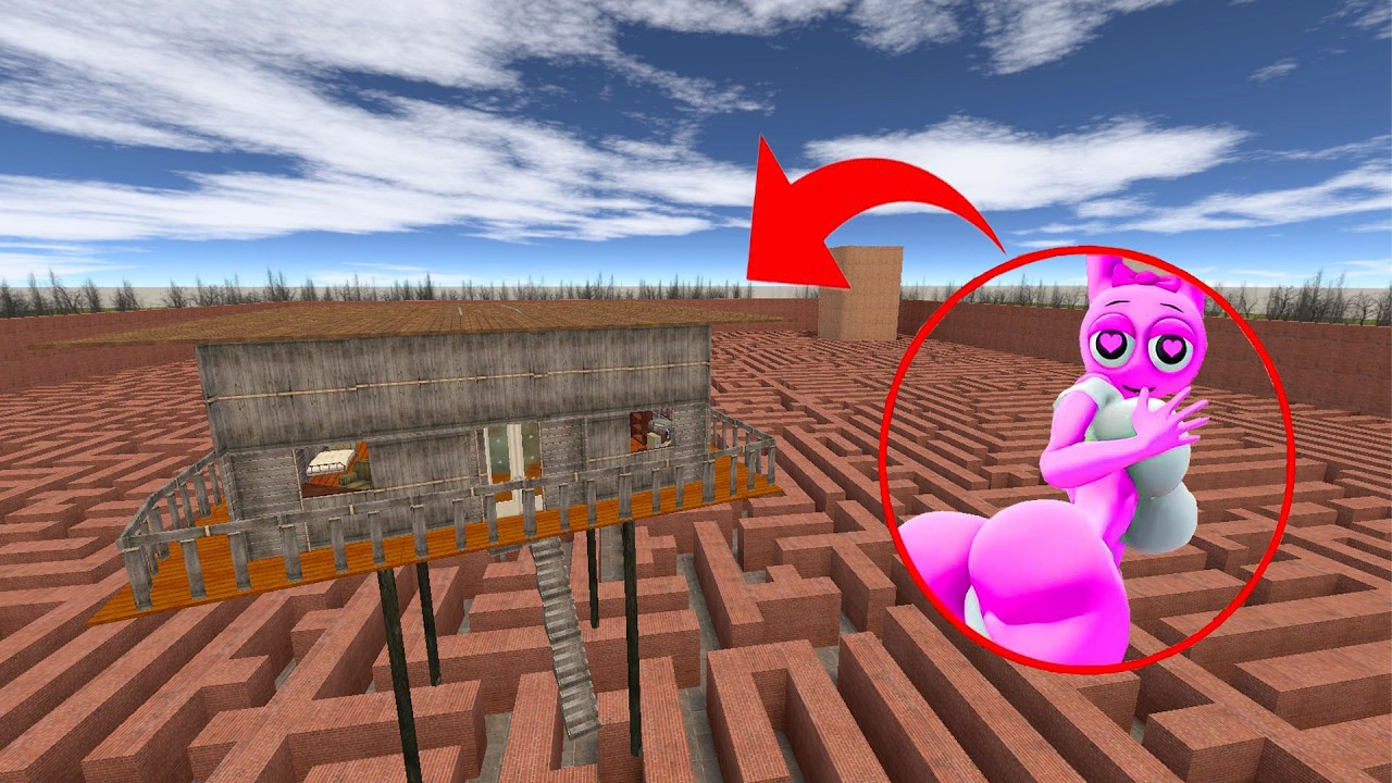 MISS PINKI SPRUNKI VS BIG TOWER VS SCP-096 Epic Battle in Garry’s Mod!??