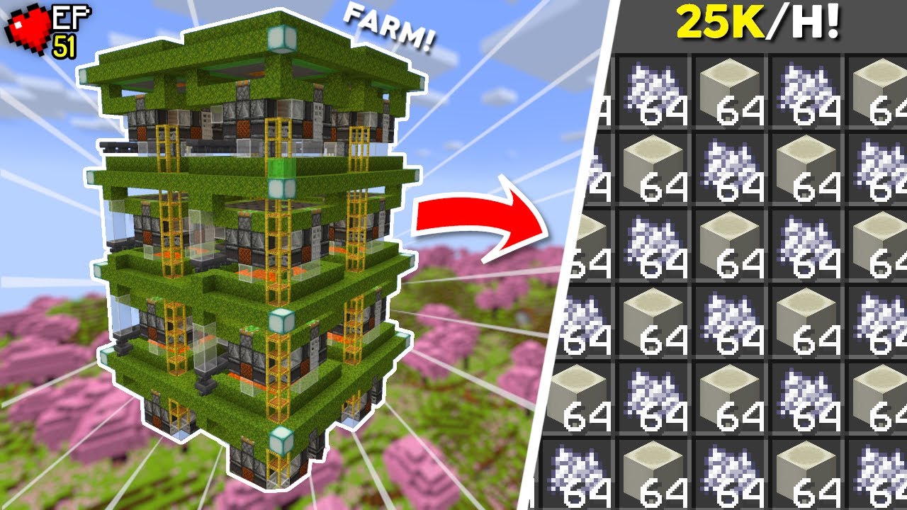 I Built The ULTIMATE BONEMEAL farm in Minecraft Survival - YouTube