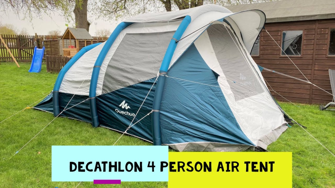 ⁣Quechua Air Seconds 4.1 Fresh and Black Tent - The BEST 4 Person Tent?