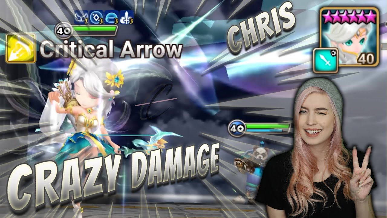 Chris The Light Magical Archer Review In Summoners War!