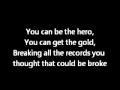 Hall of Fame-The Script (LYRICS)