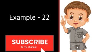 34. Example -22 of Determinants of class 12 (NCERT)