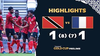 Highlights: Trinidad \& Tobago vs French Guiana