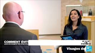 Zohra Ben Miloud En Reportage Pour Cest En France Le 10 Octobre 2022 Sur France 24