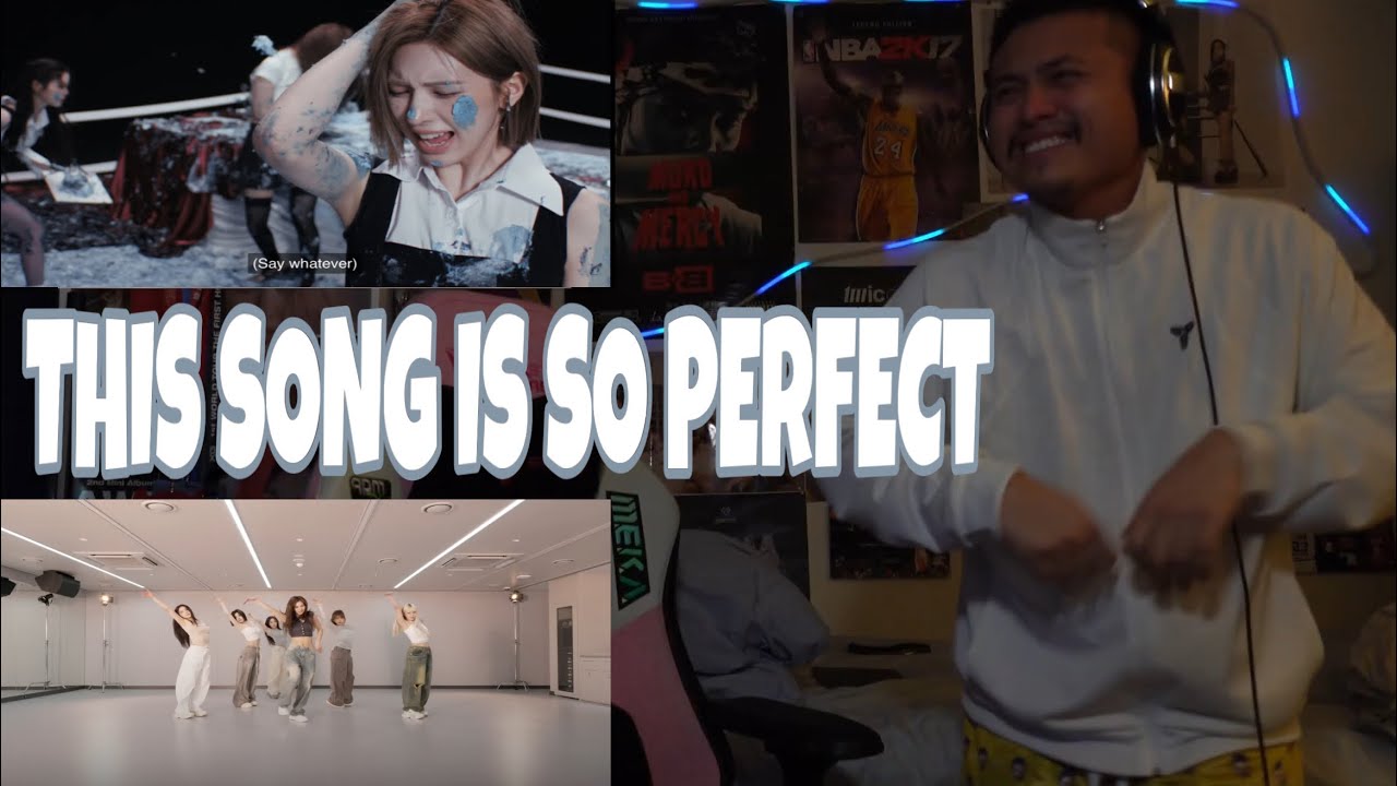 NMIXX Blue Valentine Core: «SPINNIN' ON IT» + РЕАКЦИЯ на репетиции