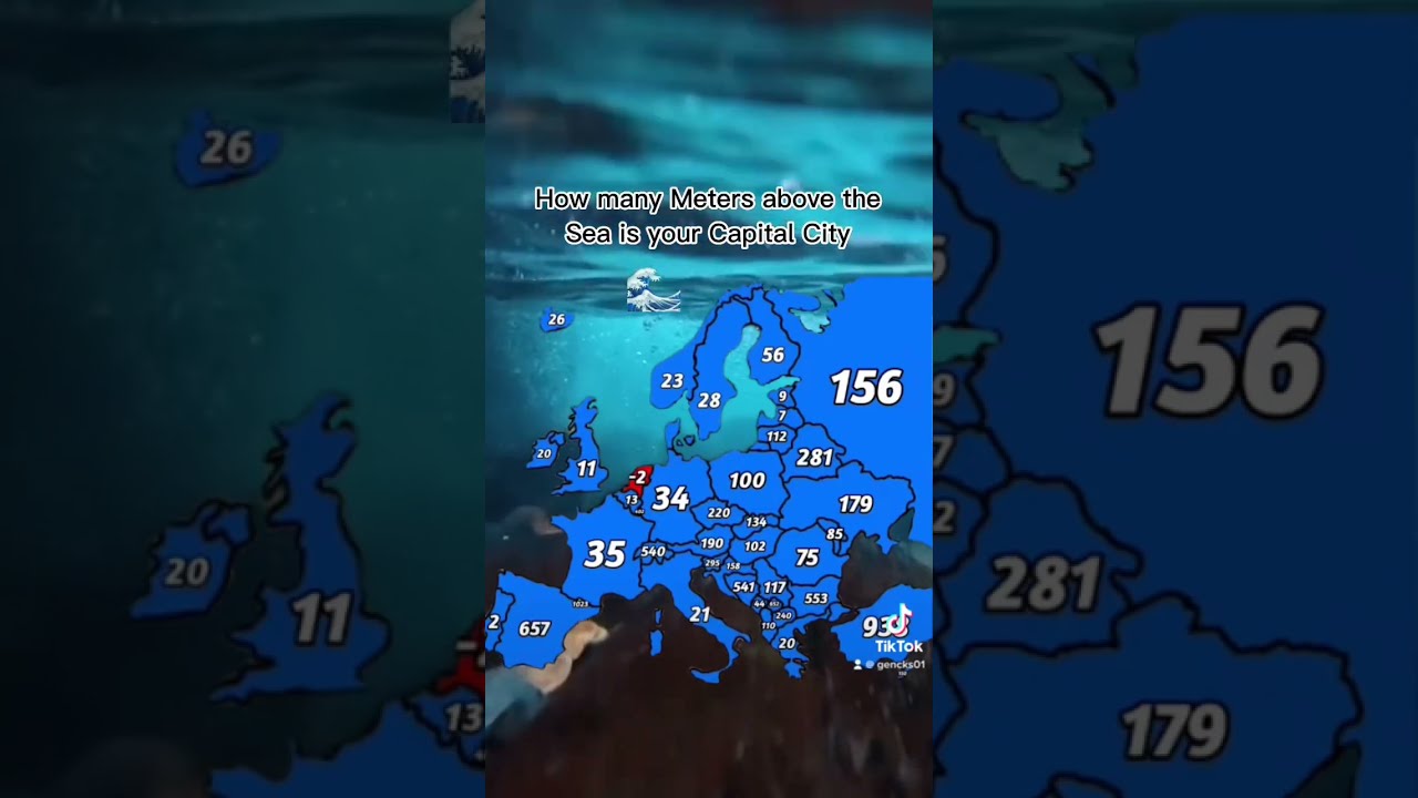 How Many Meters Above The Sea Is Your Capital City YouTube How Many Meters Above The Sea Is Your Capital City YouTube
