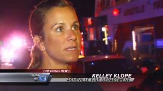 Downtown Asheville Fire