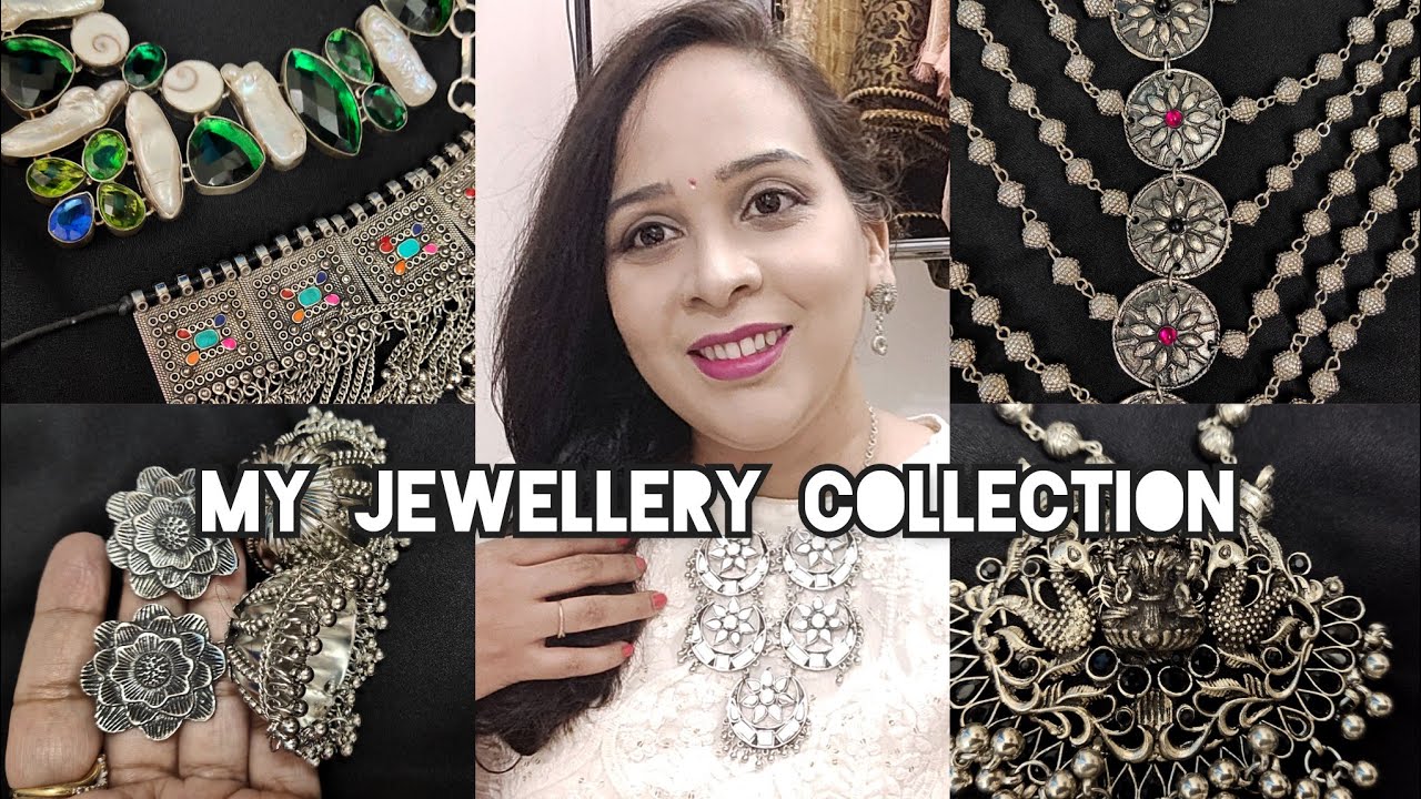 My jewellery collection | oxidised silver jewellery collection |statement jewellery collection