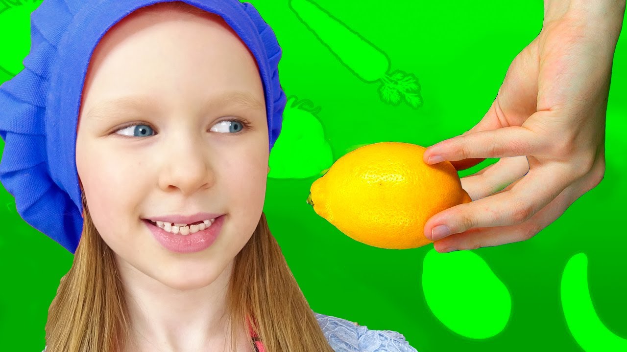Yummy Fruits & Vegetables Kids Songs with Liza and Misha YouTube