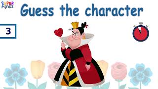 LET'S GUESS SOME CHARACTERS ! ♠️ | Alice in Wonderland | Disney Pixar | SuperMindz