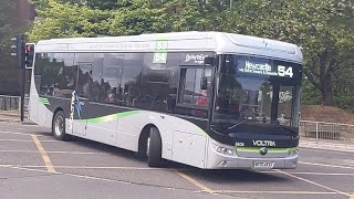 Buses At Gateshead Interchange.