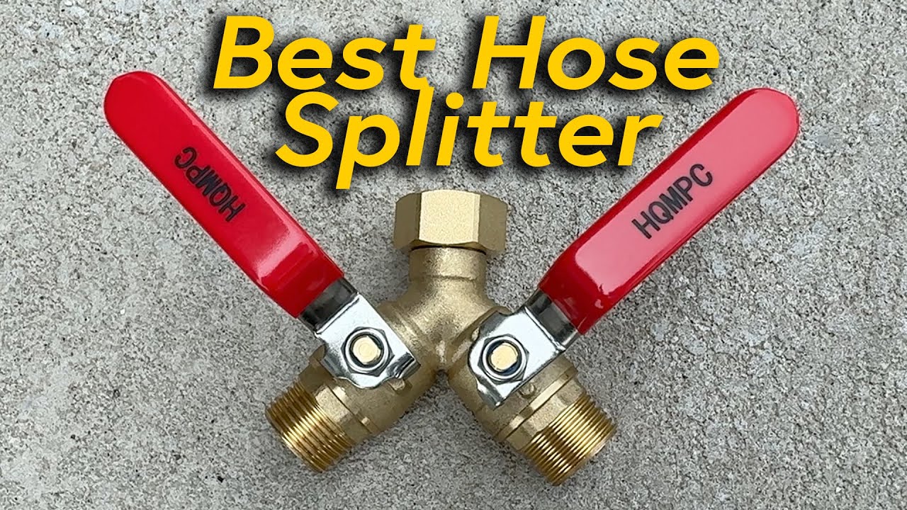Review of the Best Garden Hose Splitters: HQMPC Brass Hose Splitter