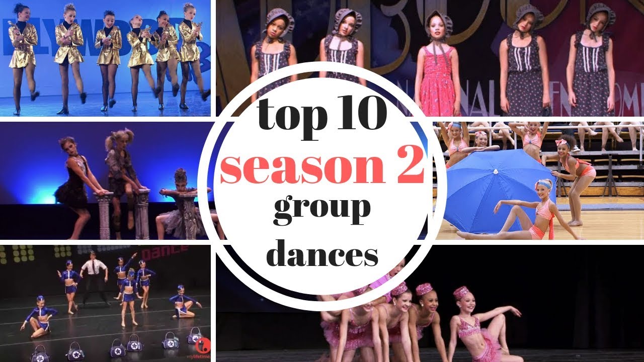 Top 10 Group Dances from Season 2 Dance Moms YouTube
