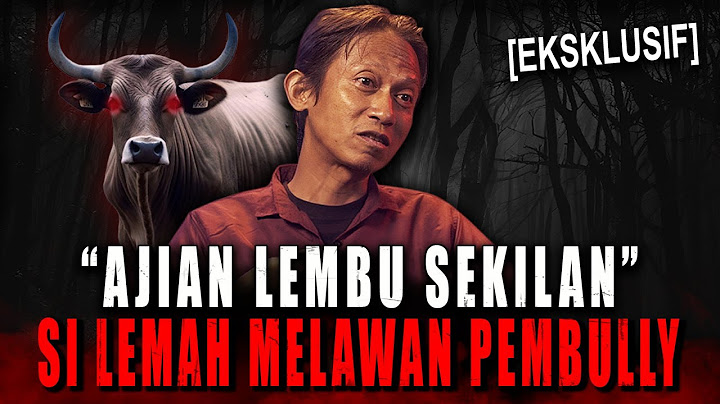40 HARI SAYA GAK BISA KENA MATAHARI DEMI MEMBUANG ILMU INI !! PELAKU ILMU KEBAL AJIAN LEMBU SEKILAN