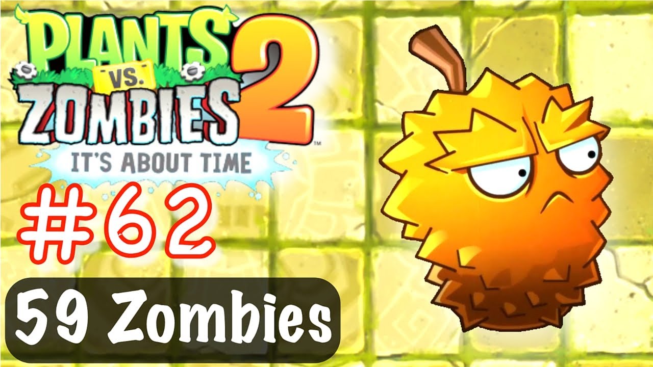 Plants vs Zombies 2 Lost City Day 26 and 59 x Zombies -Primal Gameplay ...