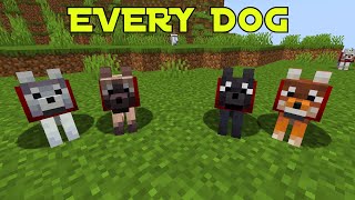 I collected EVERY Minecraft Wolf Variant!