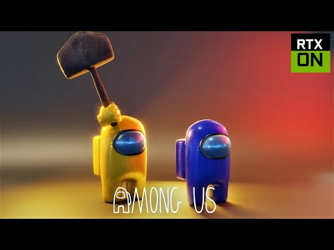 Among Us RTX On (Memes Kill Compilation)- 3D Animation