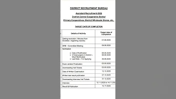 Dccb Exam Notification 2025 