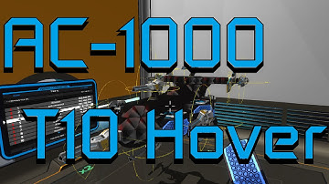 Robocraft T10 SMG Hover "AC-1000" Tutorial & Gameplay