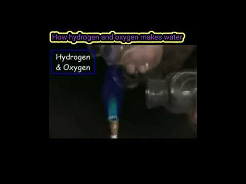 Video: Ko se vodik plin in kisik združita?