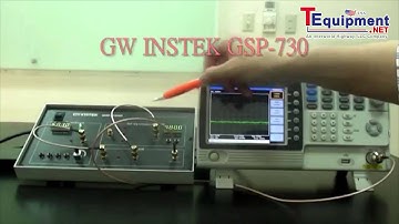 Instek GSP-730 Experiment 5: AM Signal Measurement